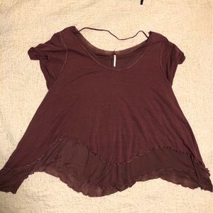 Free People flowy purple top